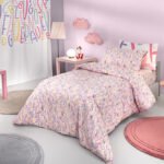 Σετ Σεντόνια Μονά 160×250 Guy Laroche Letters Pink