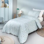 Σετ Σεντόνια Μονά 165×250 Guy Laroche Paw Ciel