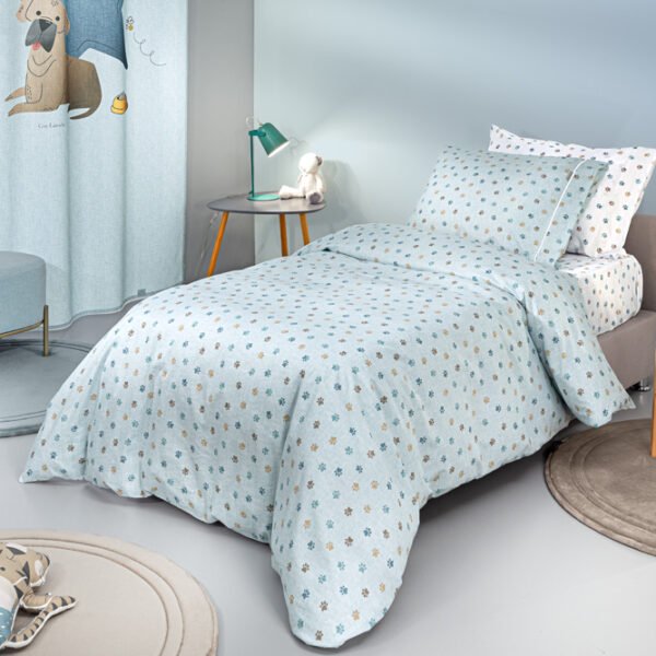 Σετ Σεντόνια Μονά 165×250 Guy Laroche Paw Ciel