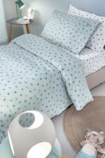 Σετ Σεντόνια Μονά 165×250 Guy Laroche Paw Ciel - Image 2