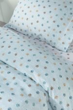 Σετ Σεντόνια Μονά 165×250 Guy Laroche Paw Ciel - Image 3