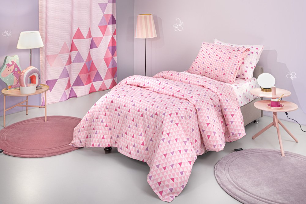 1110092224164 Σετ Σεντόνια Μονά 165×250 Guy Laroche Two2Twenty Fuchsia - Image 1