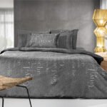 Σετ Σεντόνια Φανελένια Μονά 170×265 Guy Laroche Brand Carbon