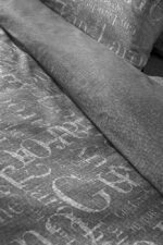 Σετ Σεντόνια Φανελένια Μονά 170×265 Guy Laroche Brand Carbon - Image 3