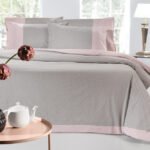 Σετ Σεντόνια Φανελένια Υπέρδιπλα 240×265 Guy Laroche Verona Charcoal