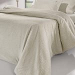 Σετ Σεντόνια Φανελένια King Size 270×265 Guy Laroche Mira Cement