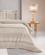 Σετ Σεντόνια Φανελένια King Size 270×265 Guy Laroche Nuvola Taupe - Image 2