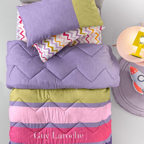 Πάπλωμα Μονό 160×220 Guy Laroche Funny Pinky Suede Kids