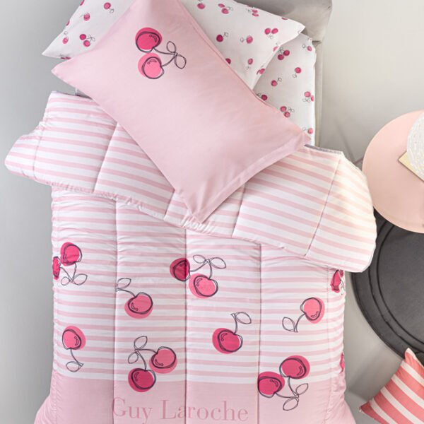 Πάπλωμα Μονό 160×220 Guy Laroche Cherries Suede Kids