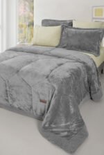 Κουβερτοπάπλωμα Μονό 160×240 Guy Laroche Prisma Silver