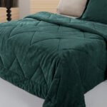 Κουβερτοπάπλωμα Υπέρδιπλο 220×240 Guy Laroche Drops Petrol