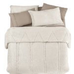 Κουβερτοπάπλωμα Μονό 160×240 Guy Laroche Gali Ivory