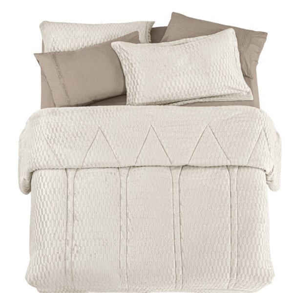 Κουβερτοπάπλωμα Ημίδιπλο 180×240 Guy Laroche Gali Ivory