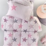 Παπλωματοθήκη Μονή 165×225 Guy Laroche Cosmos Pudra Suede Kids