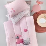 Παπλωματοθήκη Μονή 165×225 Guy Laroche Paw Pinky Suede Kids