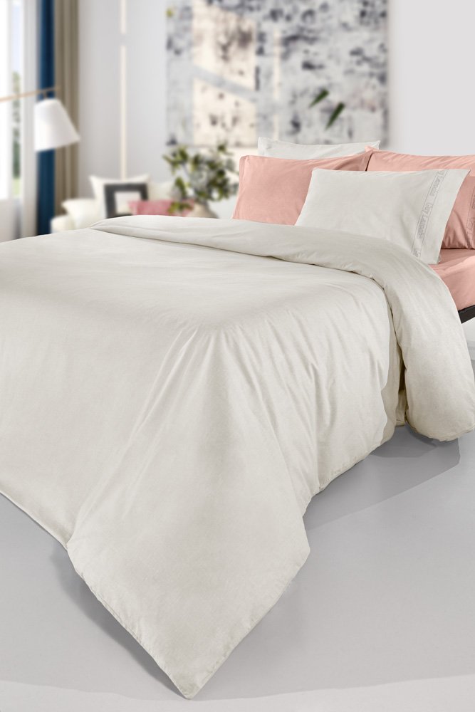 1112092224004 Παπλωματοθήκη King Size 255×245 Guy Laroche Color Plus Ivory - Image 1