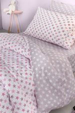 Σετ Παπλωματοθήκη Μονή 165×225 Guy Laroche Cosmos Pudra - Image 2