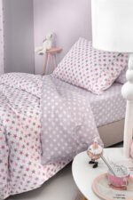 Σετ Παπλωματοθήκη Μονή 165×225 Guy Laroche Cosmos Pudra - Image 4