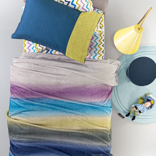 Κουβέρτα Fleece Ultra Soft Μονή 160×220 Guy Laroche Funny Multi