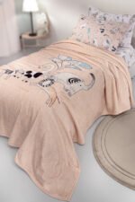 Κουβέρτα Fleece Ultra Soft Μονή 160×220 Guy Laroche Zootopia Cameo