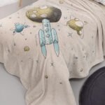 Κουβέρτα Fleece Ultra Soft Μονή 160×220 Guy Laroche Meteor