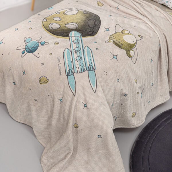 Κουβέρτα Fleece Ultra Soft Μονή 160×220 Guy Laroche Meteor