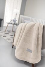 Βρεφική Κουβέρτα Βελουτέ Κούνιας 110×140 Guy Laroche Cheval Perla