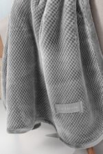 Βρεφική Κουβέρτα Βελουτέ Κούνιας 110×140 Guy Laroche Cheval Silver - Image 2