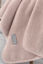 Βρεφική Κουβέρτα Βελουτέ Κούνιας 110×140 Guy Laroche Cheval Pudra - Image 2