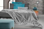 Γούνινη Κουβέρτα UltraSoft King SIze 260×240 Guy Laroche Elixir Silver
