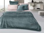 Σετ Κουβέρτα Καπιτονέ Υπέρδιπλη 220×240 & Μαξιλαροθήκη 60×60 Guy Laroche Bolzano Emerald