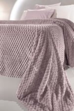 Κουβέρτα Fleece Μονή 160×220 & Μαξιλαροθήκη 43×43 Διακόσμησης Guy Laroche Smoothie Melanze - Image 3