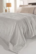 Κουβέρτα Fleece Μονή 160×220 & Μαξιλαροθήκη 43×43 Διακόσμησης Guy Laroche Smoothie Elephant