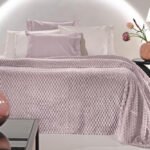 Κουβέρτα Fleece Υπέρδιπλη 220×240 & Μαξιλαροθήκη 52×52 Διακόσμησης Guy Laroche Smoothie Melanze