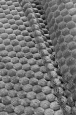 Κουβέρτα Fleece Υπέρδιπλη 220×240 & Μαξιλαροθήκη 52×52 Διακόσμησης Guy Laroche Smoothie Anthracite - Image 5