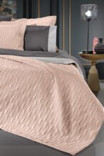 Σετ Κουβερλί Υπέρδιπλο 240×250 Guy Laroche Ruby Old Pink - Image 2