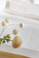 Σετ Κουβερλί Υπέρδιπλο 240×250 Guy Laroche Ruby White - Image 3