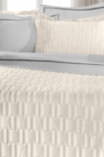 Σετ Κουβερλί Υπέρδιπλο 240×250 Guy Laroche Brick Ivory - Image 3