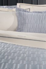 Σετ Κουβερλί Υπέρδιπλο 240×250 Guy Laroche Brick Silver - Image 2