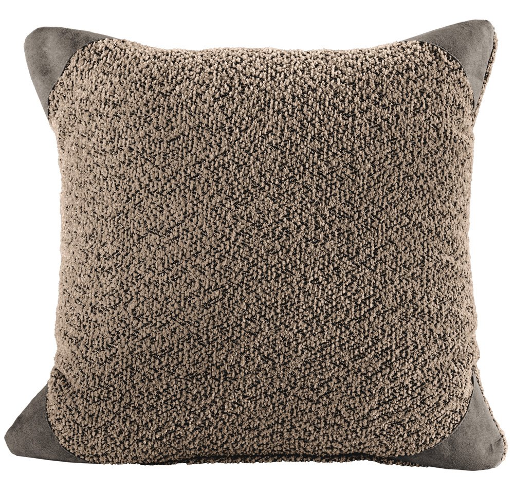1116086224004 Διακοσμητική Μαξιλαροθήκη 42×42 Guy Laroche Lama Taupe - Image 1