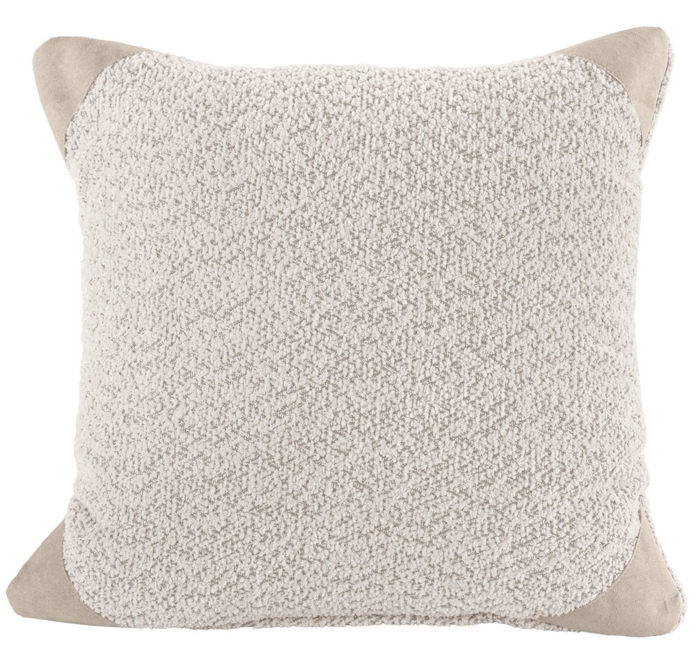 1116086224007 Διακοσμητική Μαξιλαροθήκη 42×42 Guy Laroche Lama Beige - Image 1