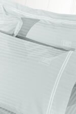 Μαξιλαροθήκες Ζέυγος 52×72 Guy Laroche Διπλό Πλάκε Nice Moonlight-White