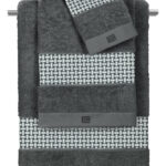 Σετ Πετσέτες 3 Τεμαχίων Guy Laroche Buddha Cement-Anthracite