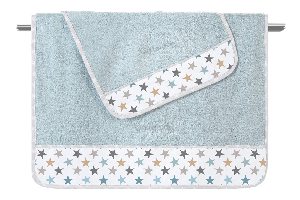1122092224024 Σετ Πετσέτες Παιδικές 2 Τεμαχίων Guy Laroche Cosmos Sky - Image 1