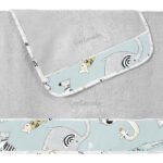 Σετ Πετσέτες Παιδικές 2 Τεμαχίων Guy Laroche Zootopia Aqua-Grey