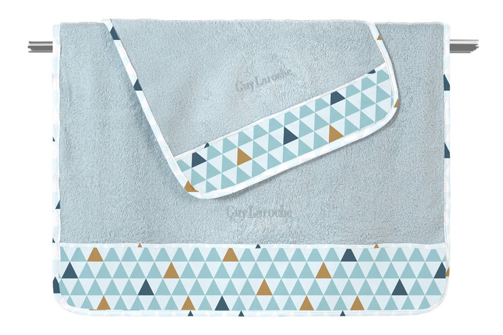 1122092224033 Σετ Πετσέτες Παιδικές 2 Τεμαχίων Guy Laroche Two2Twenty Sky - Image 1