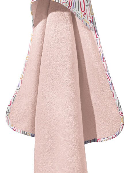 Βρεφική Κάπα 75×75 Guy Laroche Letters Pink