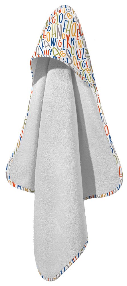 1131092224011 Βρεφική Κάπα 75×75 Guy Laroche Letters Multi - Image 1