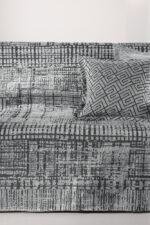 Ριχτάρι Τριθέσιου 180×300 Guy Laroche Melbourne Silver - Image 3