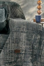 Ριχτάρι Τετραθέσιου 180×350 Guy Laroche Melbourne Petrol - Image 4